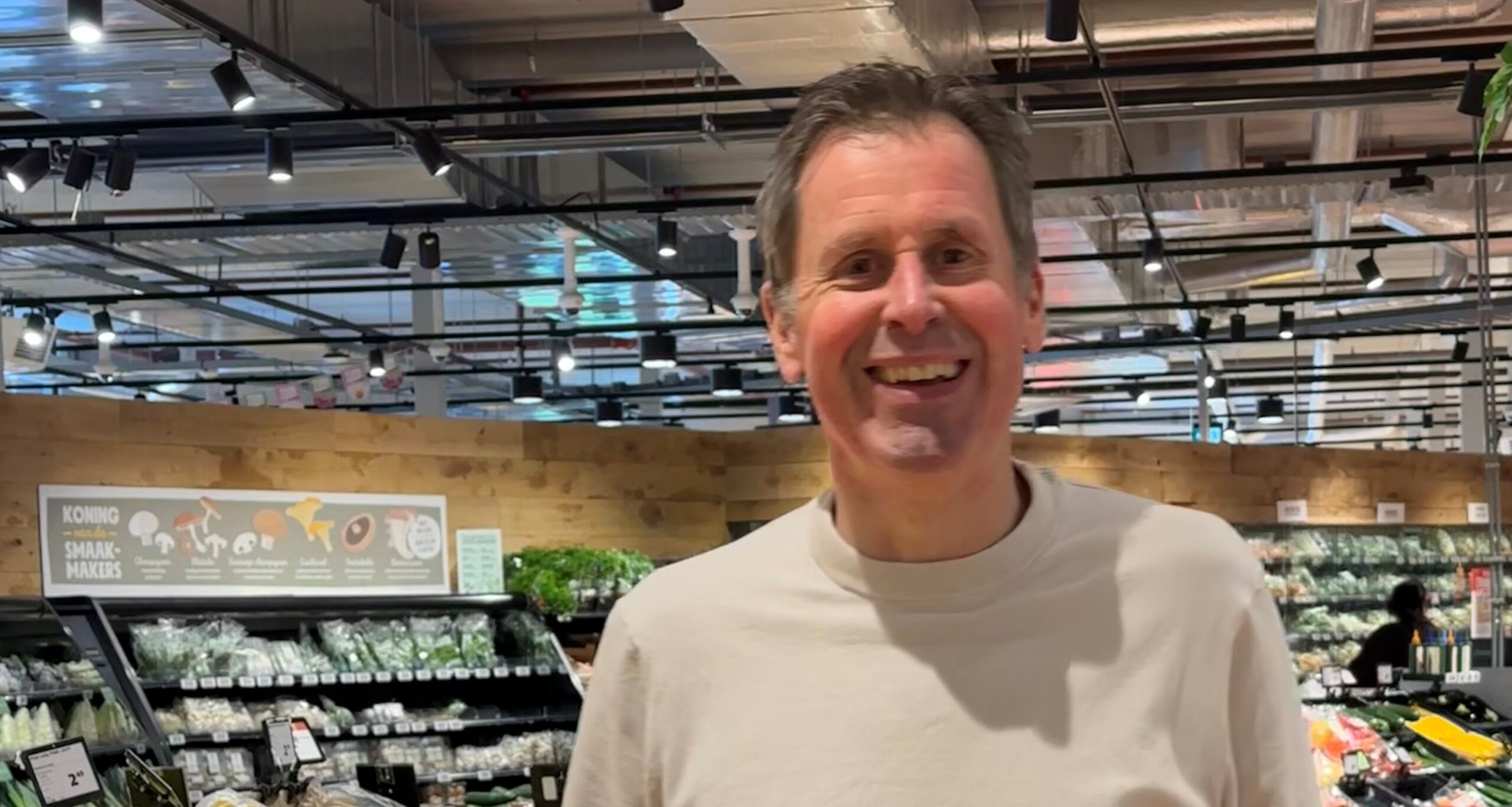 Henk Baaij, backoffice manager bij Jumbo Foodmarkt Dordrecht